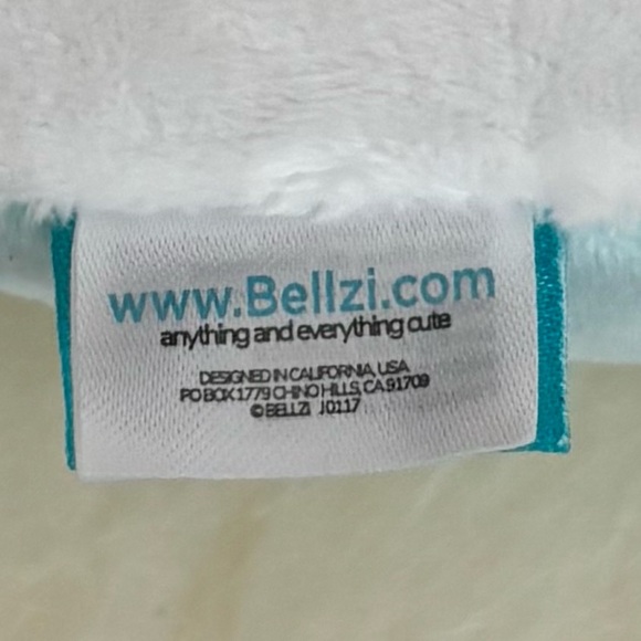 Narwhal Plush Blue Stuffie Toy by Bellzi - Picture 9 of 9